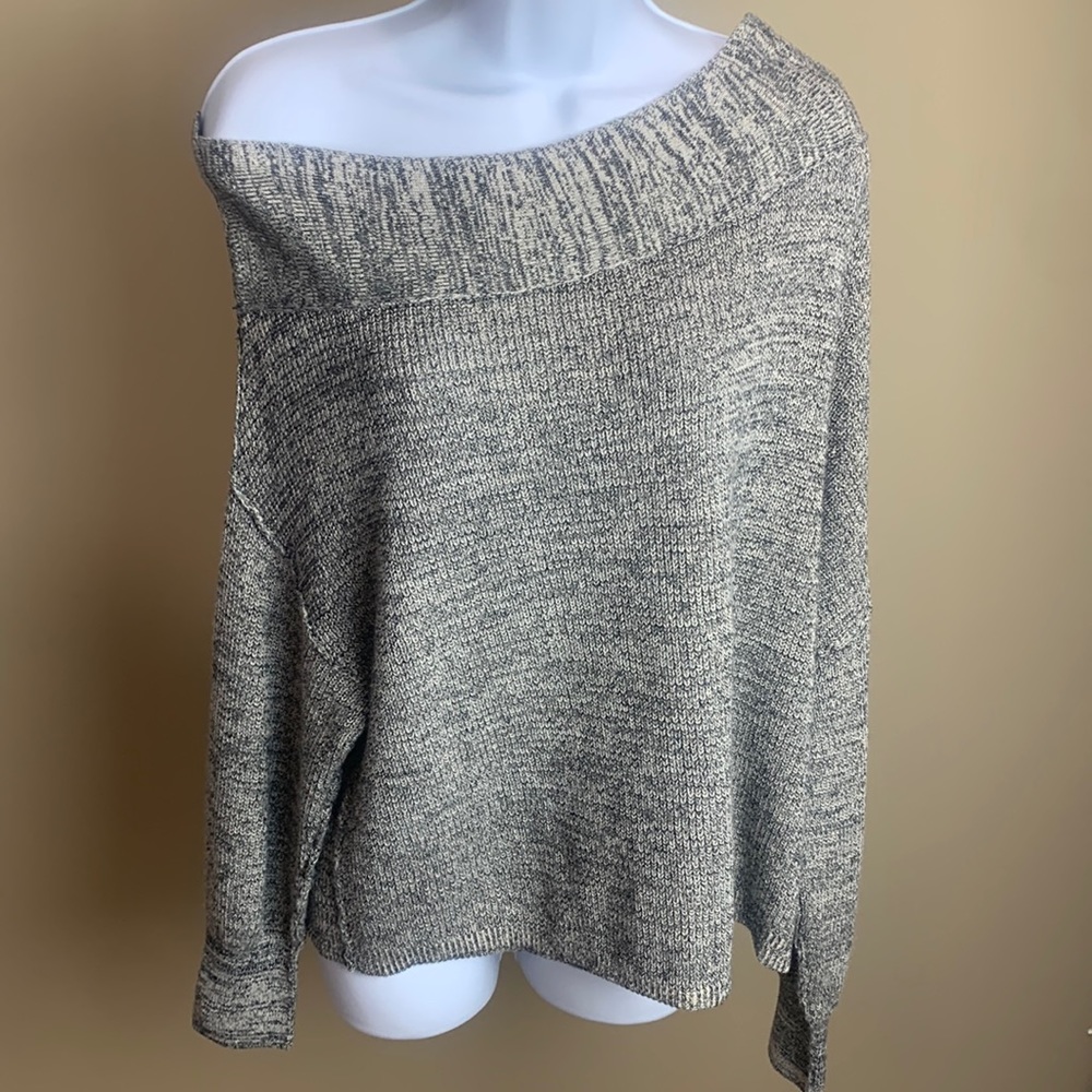 Free people lightweight off shoulder sweater